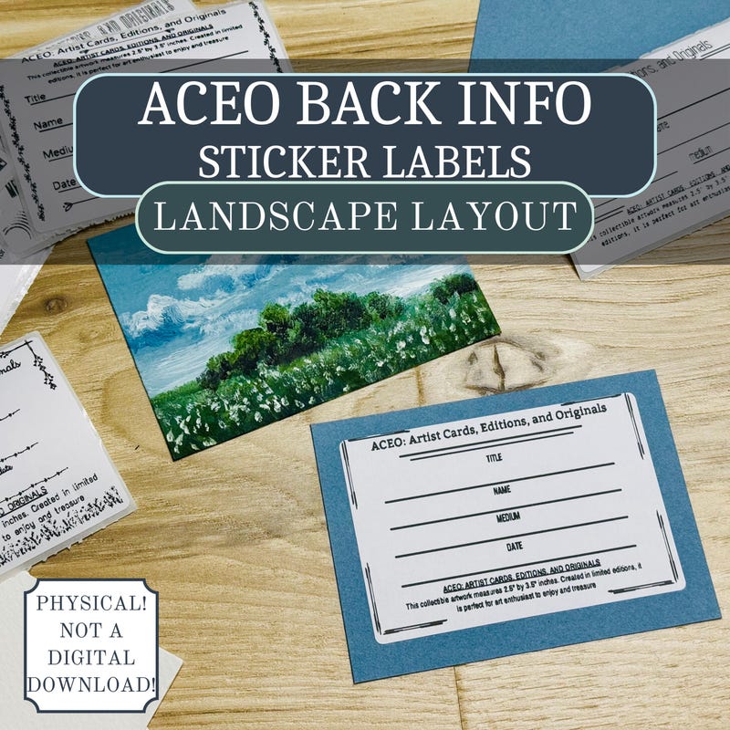 Aceo Cards Custom - Etsy