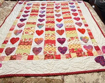 Edredón de corazón a corazón