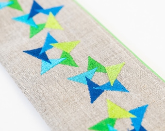 Triangles of Stars - Machine Embroidery Designs