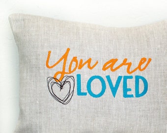 You are Loved - Machine Embroidery Designs