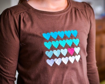 Heart Grid - Machine Embroidery Design