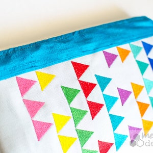 Triangles Stacked- Machine Embroidery Designs