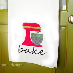 Stand Mixer - Machine Embroidery Designs