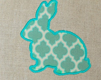 Bunny Rabbit Applique & Redwork - Dessins de broderie à la machine