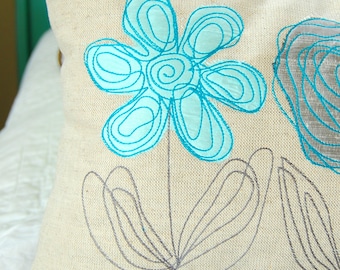 Scribbled Daisy - Machine Embroidery Designs