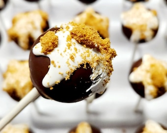 S'mores Pop Tart Cake Pops