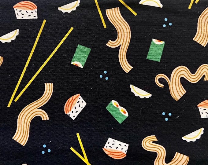 Sushi Flat-Zip Pouches