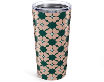 Lucky Pink Clover Tumbler 20oz