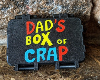 Caja de basura de papá, Caja de regalo del Día del Padre Regalo único para papá, Ideas de regalos para papás, Regalos de cumpleaños de papá, Caja de regalo del Día del Padre, Regalos para hombres, Divertido