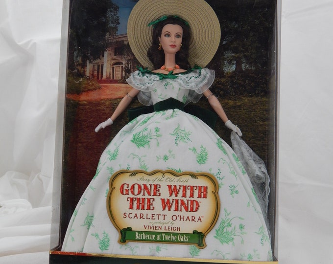 Vintage Hollywood Legends Collection Scarlett O' Hara Gone With The Wind Barbie Doll 1994 90s 1990s Collector's Item Gift NIB