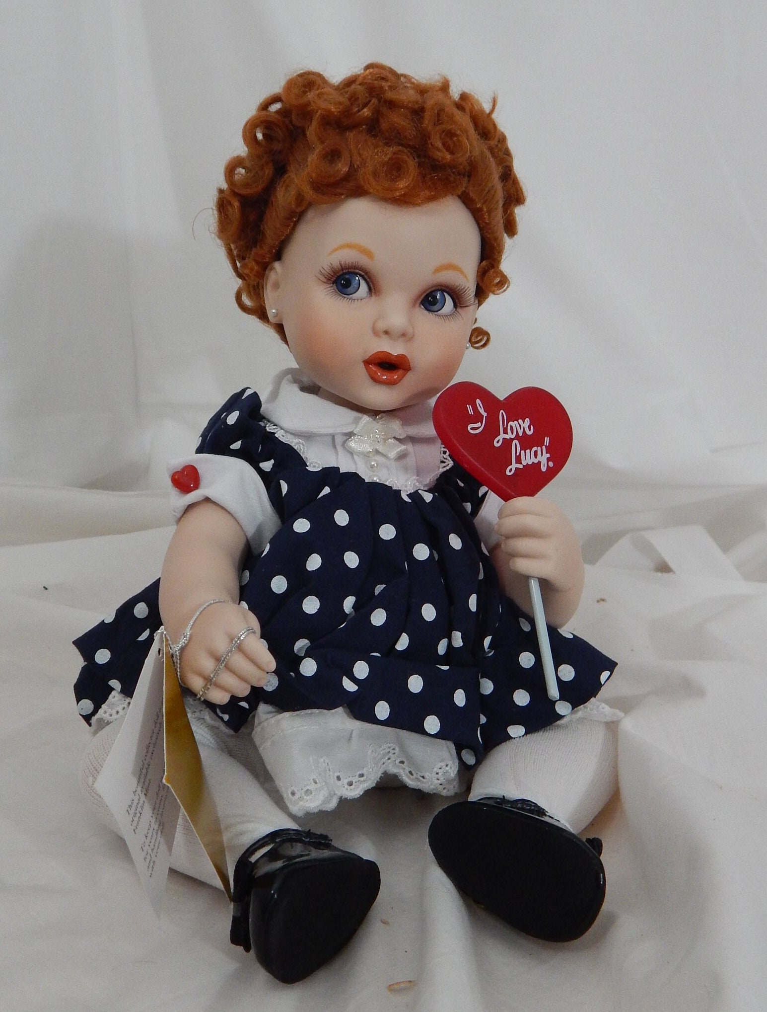 I Love Lucy Porcelain Portrait Baby Doll 8