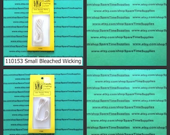 Candle Crafting by Yaley - Bleached Candle Wicking - assorted sizes - 1 pkg