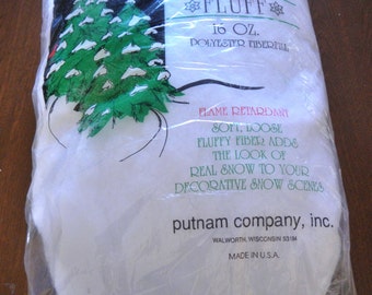 Soft Snow Fluff - white - 1 lb - 1 pkg - #SF00015