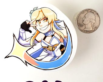 Lumine - Genshin Casual Traveler Sticker