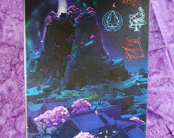 Genshin Impact Inazuma Landscape Journal Sketchbook