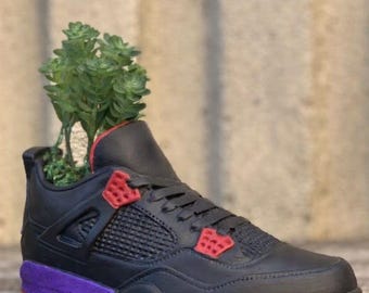 Handmade Sneaker Succulent Planter – Urban Desk Organizer