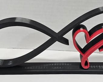 Infinity Heart Decor