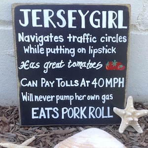 Jersey Girl Sign