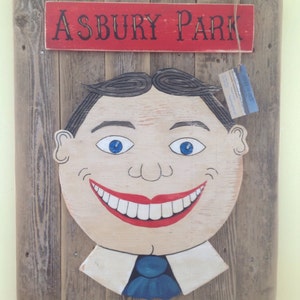 Asbury Park Tillie, Each one, one of a kind, hand cut, hand painted