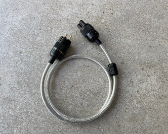 Cable secteur audiophile (C13 plaquage Or)