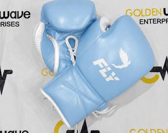 High Quality New Custom Made Fly  Leather Boxing Gloves Personalized