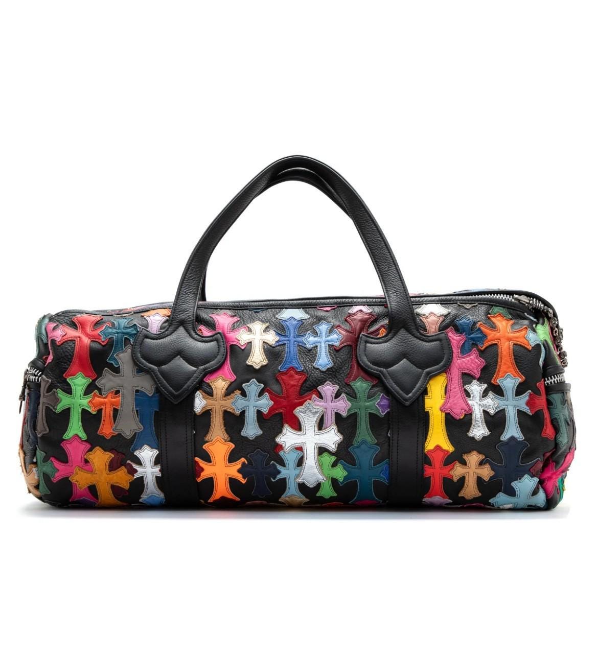 Custom Leather Boxing Gloves Carry Bag With Crosses - Etsy