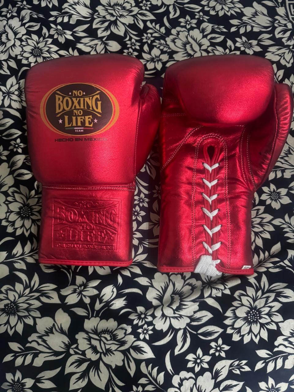 New High Quality Customizable Leather Boxing Gloves - 'no Boxing