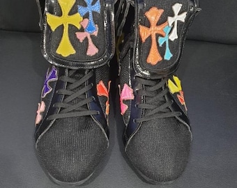 Y2K PUMA Eskiva High Textured Boxing Shoes Sneakers Boots, Women's
