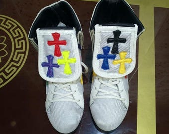Angepasste Chrome Heart Leder Boxschuhe perfekt für den Boxsport