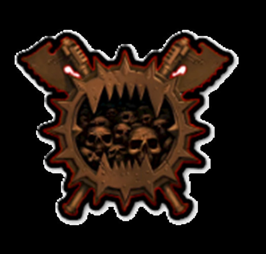 Warhammer 40K World Eaters Vinyl Sticker 3 X 3 - Etsy
