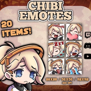 Overwatch 2/ Mercy Emotes/ Mercy Overwatch Emotes/Overwatch Emotes / Pack of 20 Emotes for Twitch, Discord, Youtube