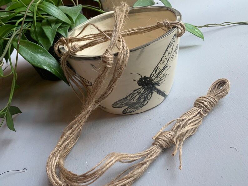 Hanging Medium Dragonfly Planter Made to Order