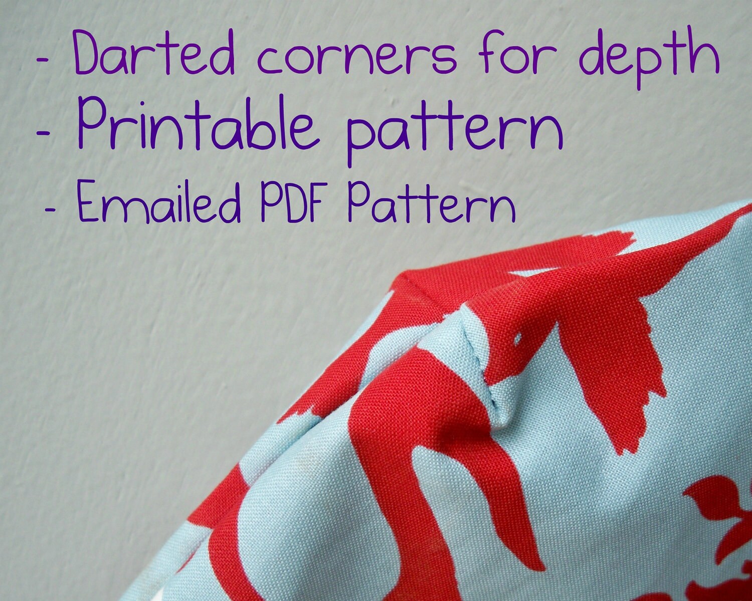 Bucket Bag PDF Pattern, Emailed Instruction and Pattern - Etsy