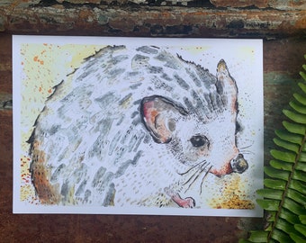 Hedgehog  Print - Archival Print - Various Sizes