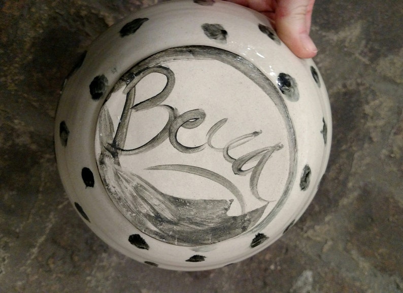 Marsh Wren Pottery Bowl Made to Order