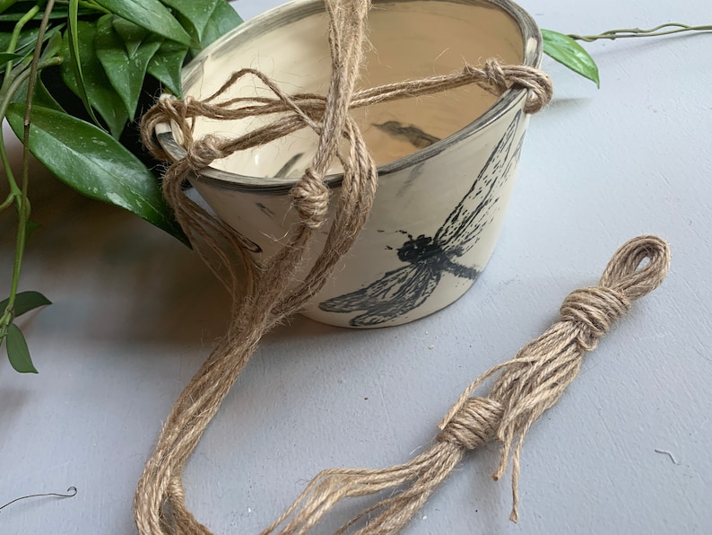 Hanging Medium Dragonfly Planter Made to Order