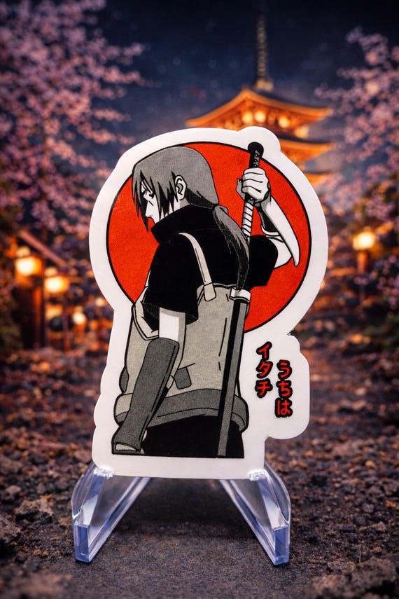 A custom Anime Itachi Uchiha Anbu Sticker
