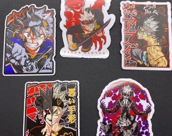 Anime Clover Sticker Pack