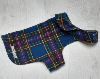 Small* Dog Jacket - Manx Tweed (vintage Tynwald, Isle of Man)