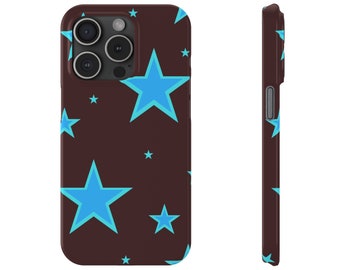 Turquoise Star iPhone Case