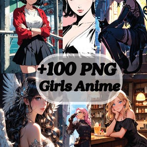 100 pretty Anime Girls PNG anime girl png High-Quality Digital Downloads for Crafts and  Designs  Cute Anime Art for Personal Use Projects