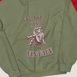 Je ne suis pas vieux, je suis vintage | Cadeau unikalne dla amatorów vintage i twórców tendencji