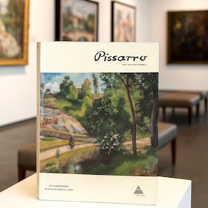 Vintage “Pissarro” Art Book by John Rewald First Edition 1963 | 122 Reproductions | 48 in Full Color | Abrams Impressionist Art Hardcover