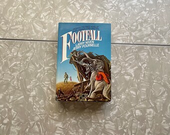 Footfall Vintage Hardcover Book by Larry Niven and Jerry Pournelle