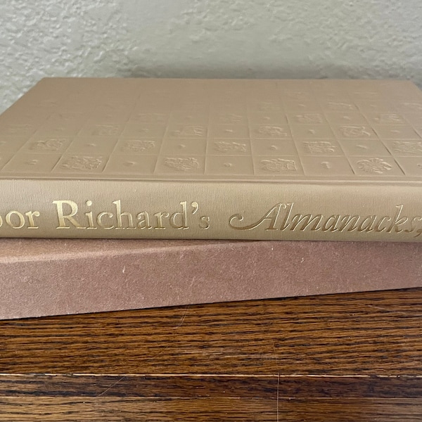 Poor Richard's Almanac Book by Benjamin Franklin Heritage Press