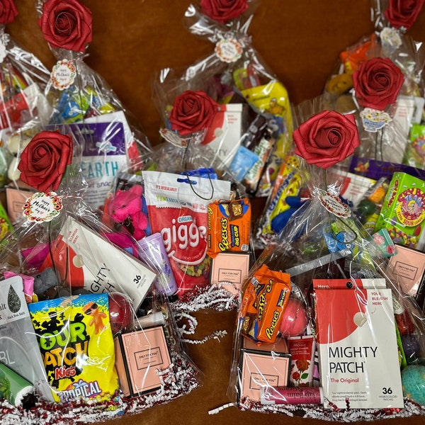 Assorted Candy Baggies for Mother's Day