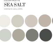 Sea Salt Sherwin Williams Color Palette: Interior Design Scheme (PDF)