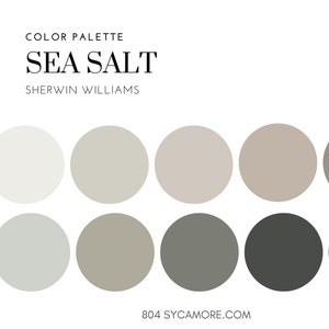 Paleta de colores de sal marina de Sherwin Williams: Diseño de interiores (PDF)