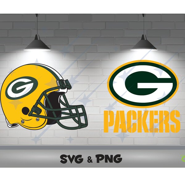 Packers - SVG and PNG Formats - Ready to use for Cricut - High Resolution Images