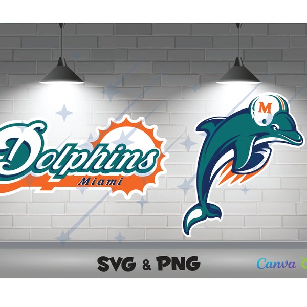 Dolphins - SVG and PNG Formats - Ready to use for Cricut - High Resolution Images No: 1